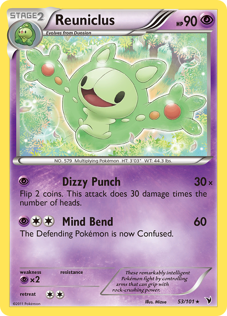 Reuniclus (53/101) [Black & White: Noble Victories] | Deep Dive Games St. Marys