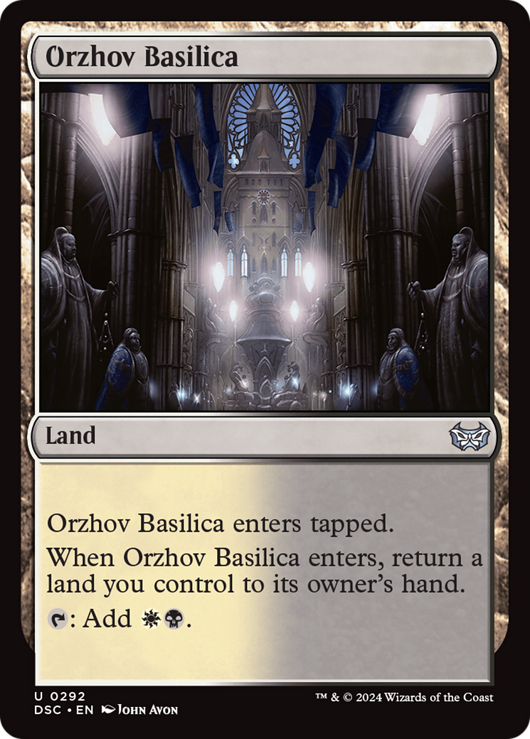 Orzhov Basilica [Duskmourn: House of Horror Commander] | Deep Dive Games St. Marys