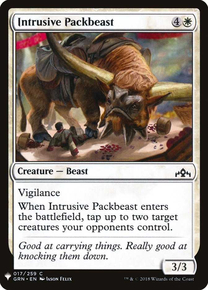 Intrusive Packbeast [Mystery Booster] | Deep Dive Games St. Marys