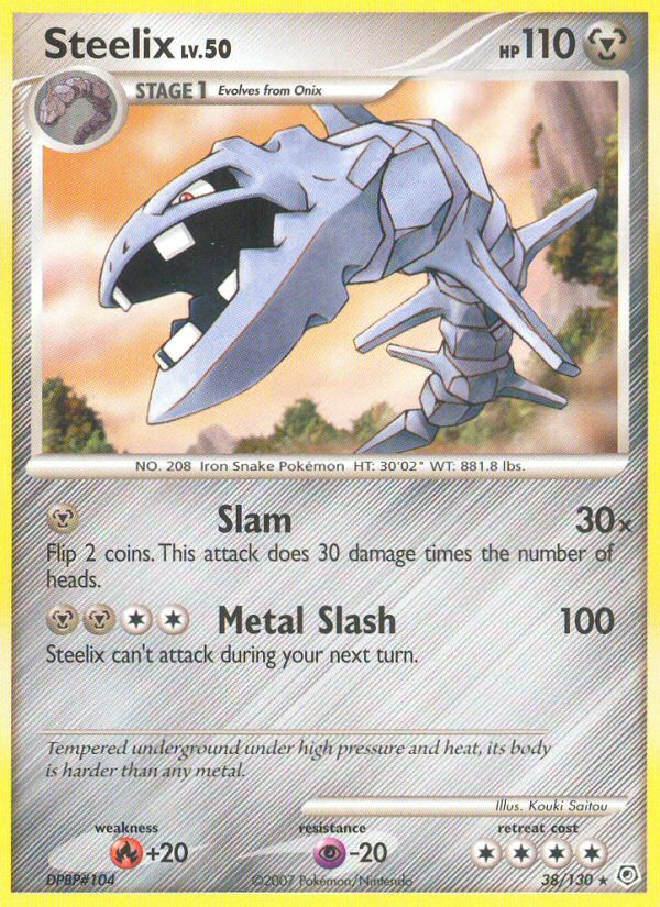 Steelix (38/130) [Diamond & Pearl: Base Set] | Deep Dive Games St. Marys