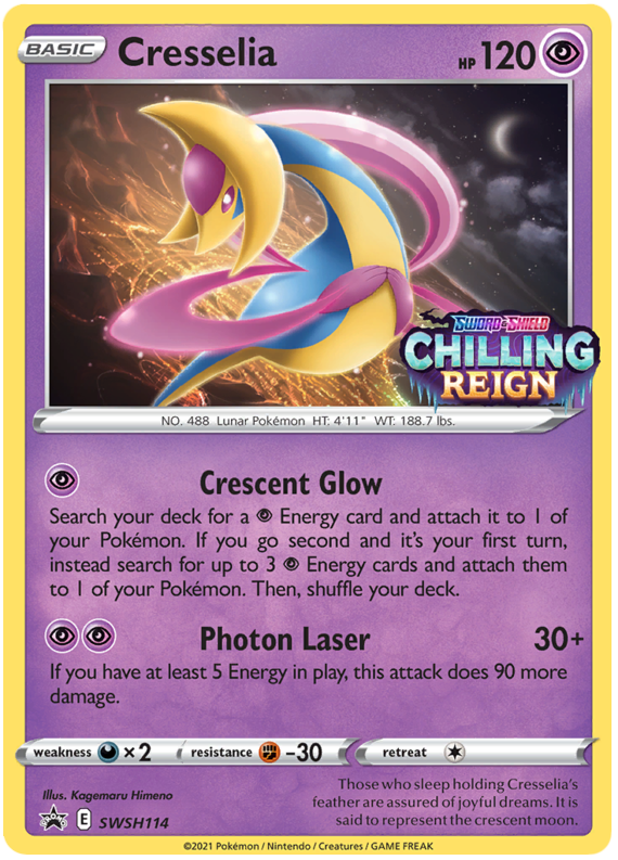 Cresselia (SWSH114) [Sword & Shield: Black Star Promos] | Deep Dive Games St. Marys