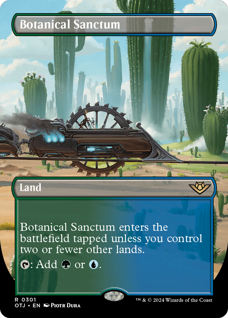 Botanical Sanctum (Borderless) [Outlaws of Thunder Junction] | Deep Dive Games St. Marys