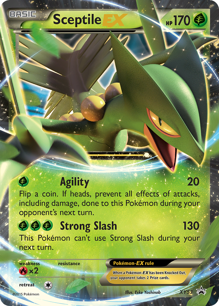 Sceptile EX (XY53) [XY: Black Star Promos] | Deep Dive Games St. Marys