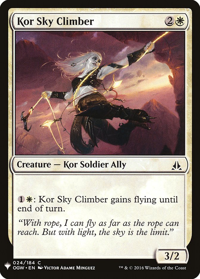 Kor Sky Climber [Mystery Booster] | Deep Dive Games St. Marys