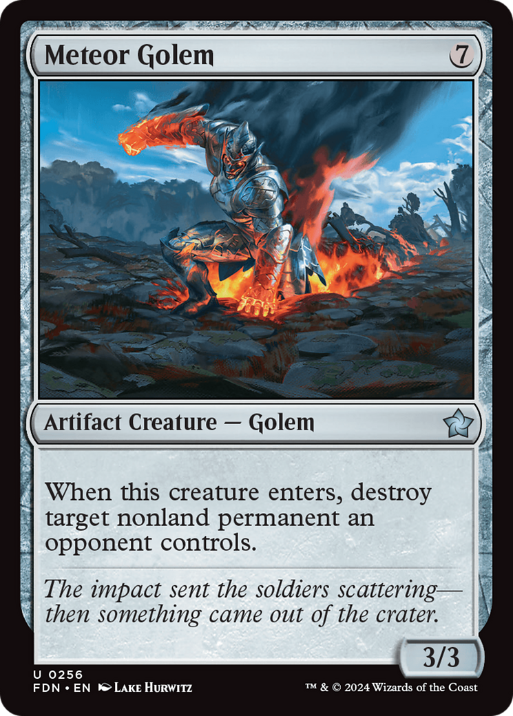 Meteor Golem [Foundations] | Deep Dive Games St. Marys