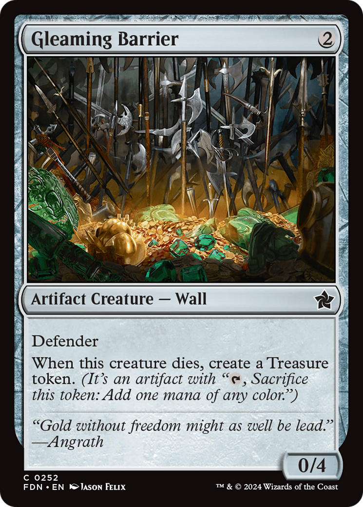 Gleaming Barrier [Foundations] | Deep Dive Games St. Marys