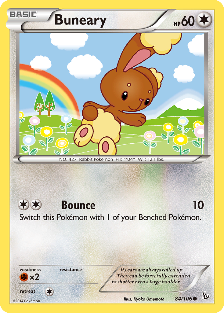 Buneary (84/106) [XY: Flashfire] | Deep Dive Games St. Marys