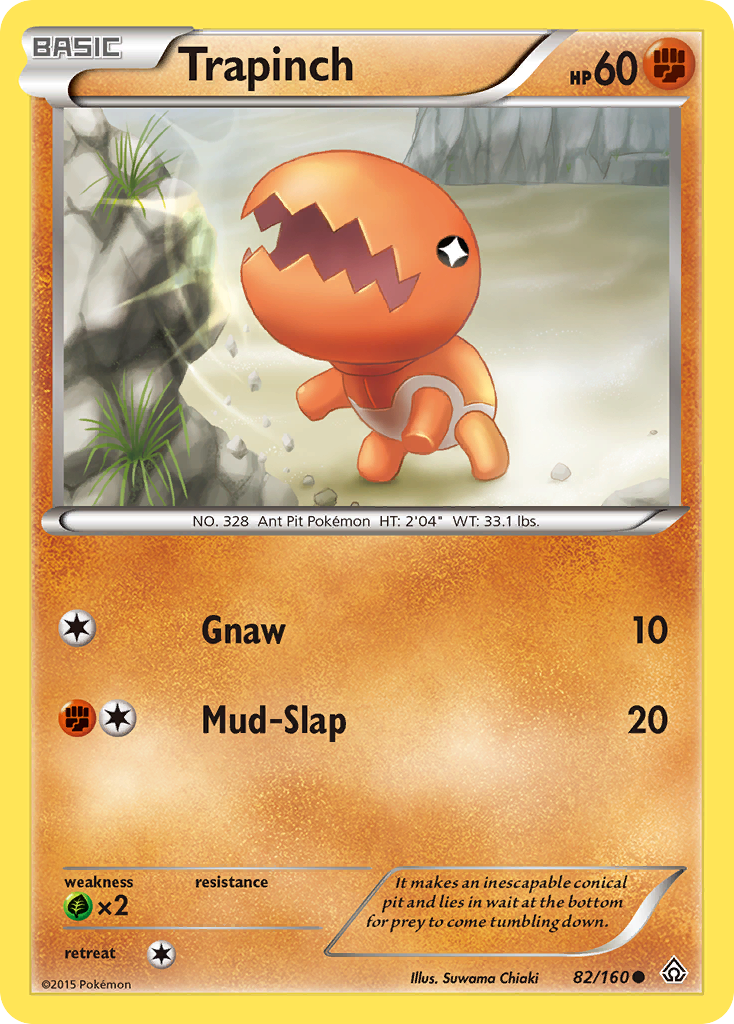 Trapinch (82/160) [XY: Primal Clash] | Deep Dive Games St. Marys