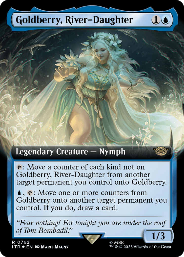 Goldberry, River-Daughter (Extended Art) (Surge Foil) [The Lord of the Rings: Tales of Middle-Earth] | Deep Dive Games St. Marys