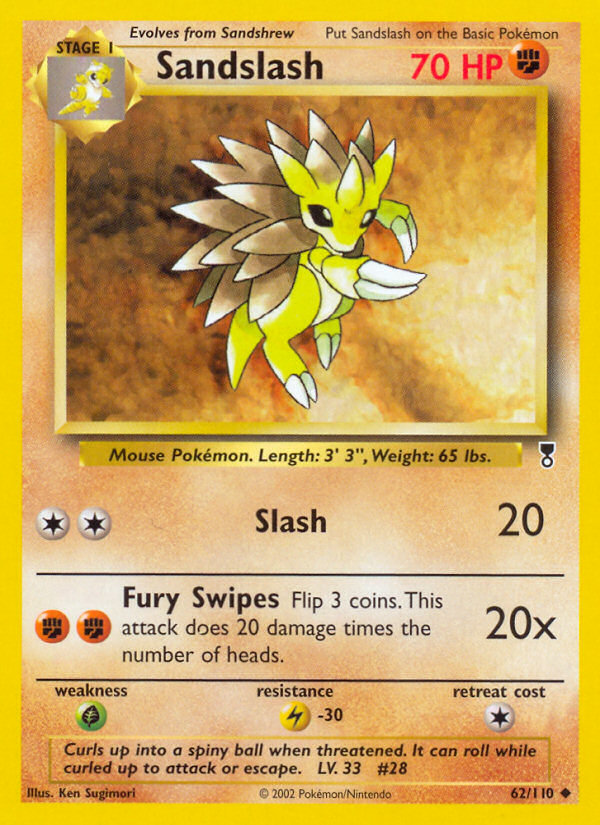 Sandslash (62/110) [Legendary Collection] | Deep Dive Games St. Marys
