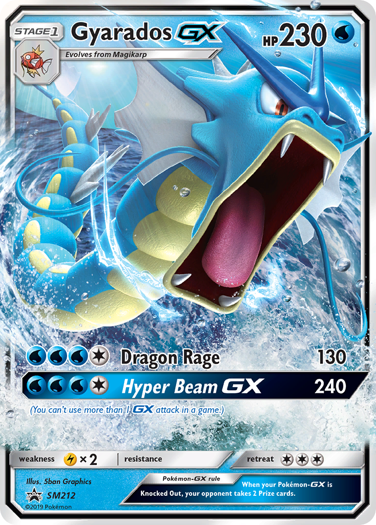 Gyarados GX (SM212) [Sun & Moon: Black Star Promos] | Deep Dive Games St. Marys