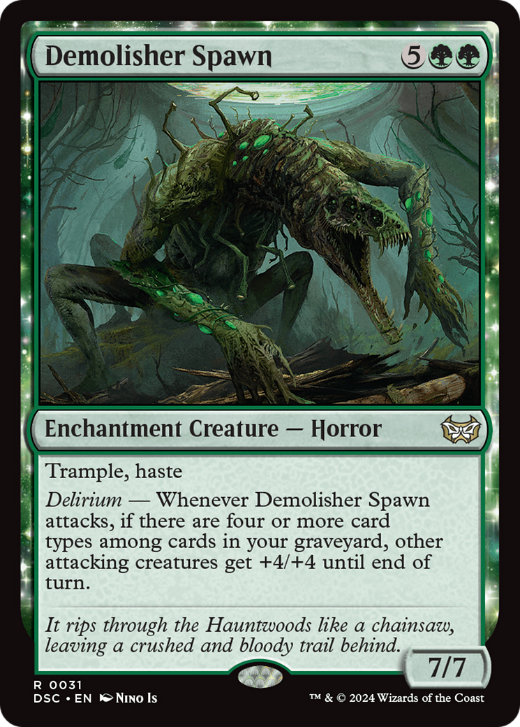 Demolisher Spawn [Duskmourn: House of Horror Commander] | Deep Dive Games St. Marys