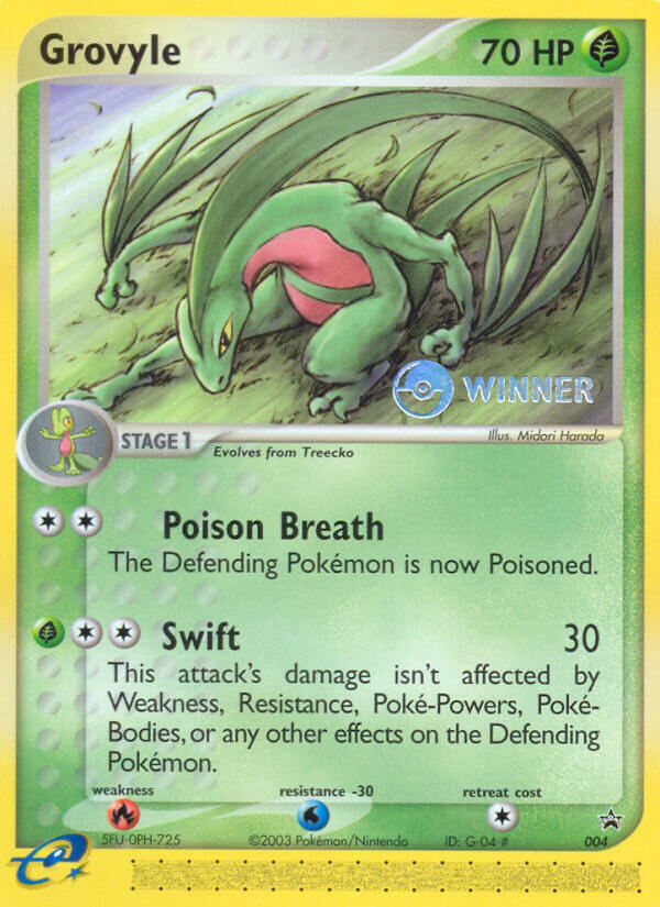 Grovyle (004) [Nintendo: Black Star Promos] | Deep Dive Games St. Marys