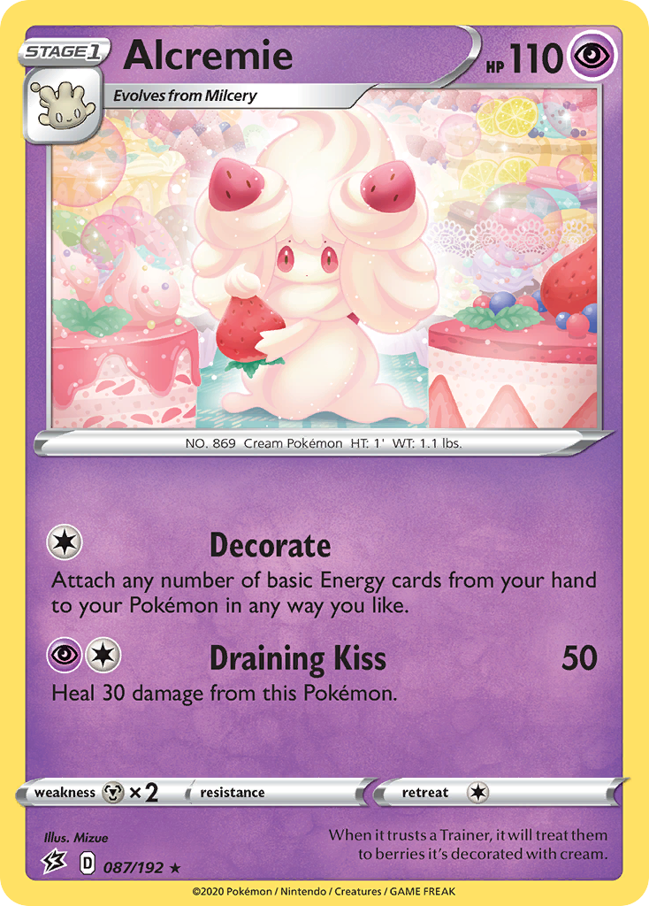 Alcremie (087/192) [Sword & Shield: Rebel Clash] | Deep Dive Games St. Marys