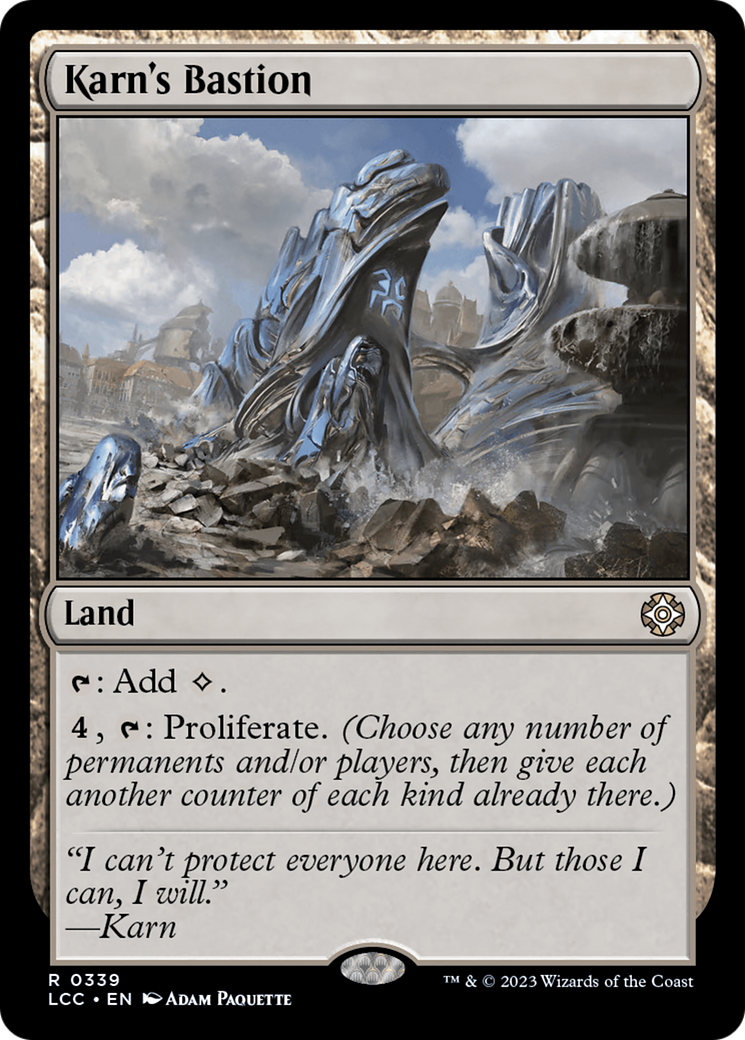 Karn's Bastion [The Lost Caverns of Ixalan Commander] | Deep Dive Games St. Marys
