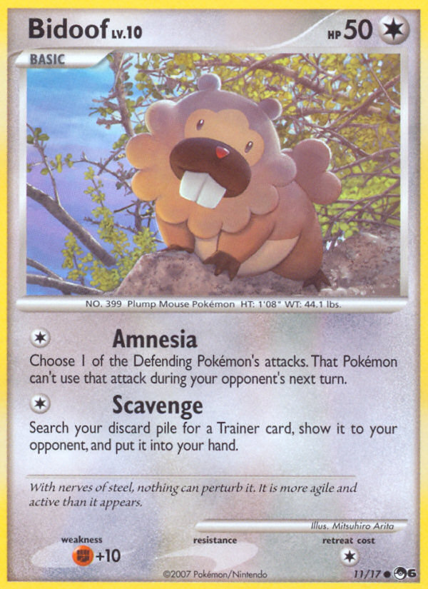 Bidoof (11/17) [POP Series 6] | Deep Dive Games St. Marys