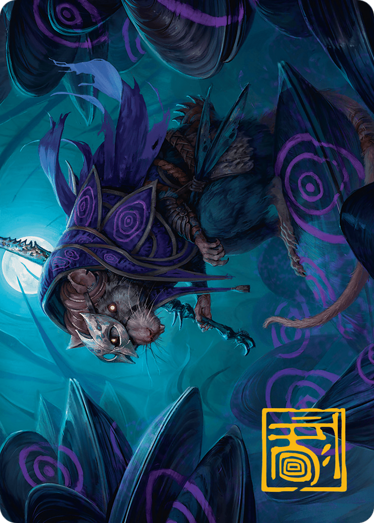 Nightwhorl Hermit Art Card (Gold-Stamped Signature) [Bloomburrow Art Series] | Deep Dive Games St. Marys