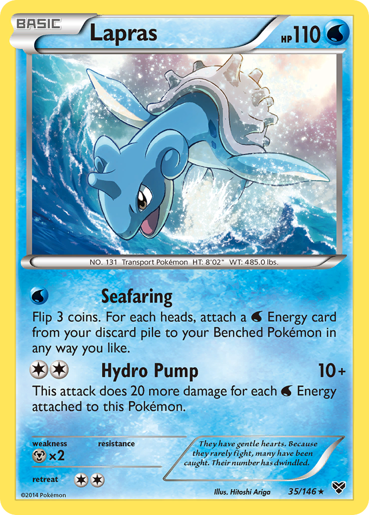 Lapras (35/146) [XY: Base Set] | Deep Dive Games St. Marys