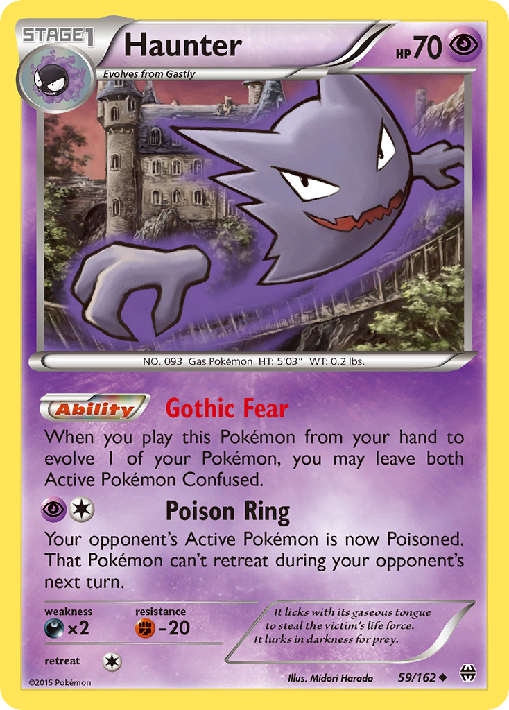 Haunter (59/162) [XY: BREAKthrough] | Deep Dive Games St. Marys