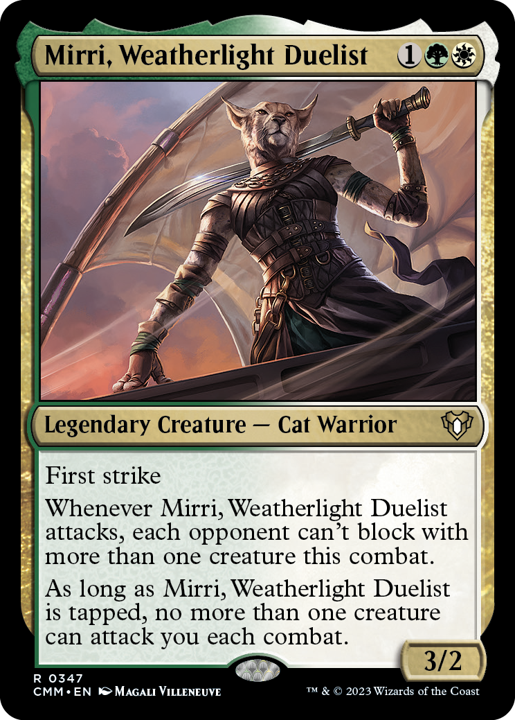 Mirri, Weatherlight Duelist [Commander Masters] | Deep Dive Games St. Marys