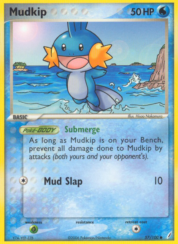 Mudkip (57/100) [EX: Crystal Guardians] | Deep Dive Games St. Marys