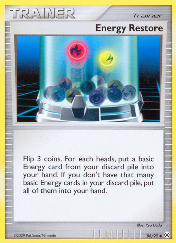 Energy Restore (86/99) [Platinum: Arceus] | Deep Dive Games St. Marys