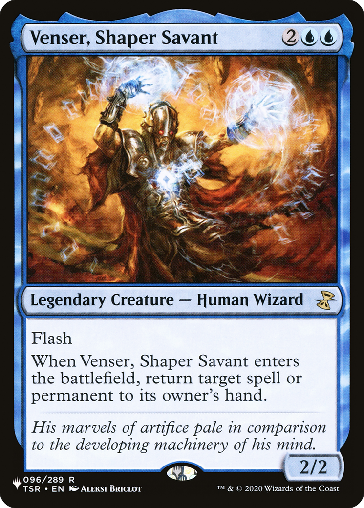 Venser, Shaper Savant [The List] | Deep Dive Games St. Marys