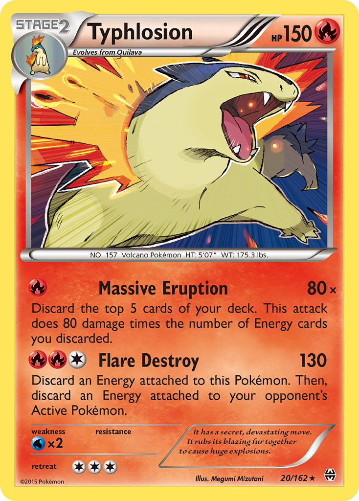 Typhlosion (20/162) [XY: BREAKthrough] | Deep Dive Games St. Marys