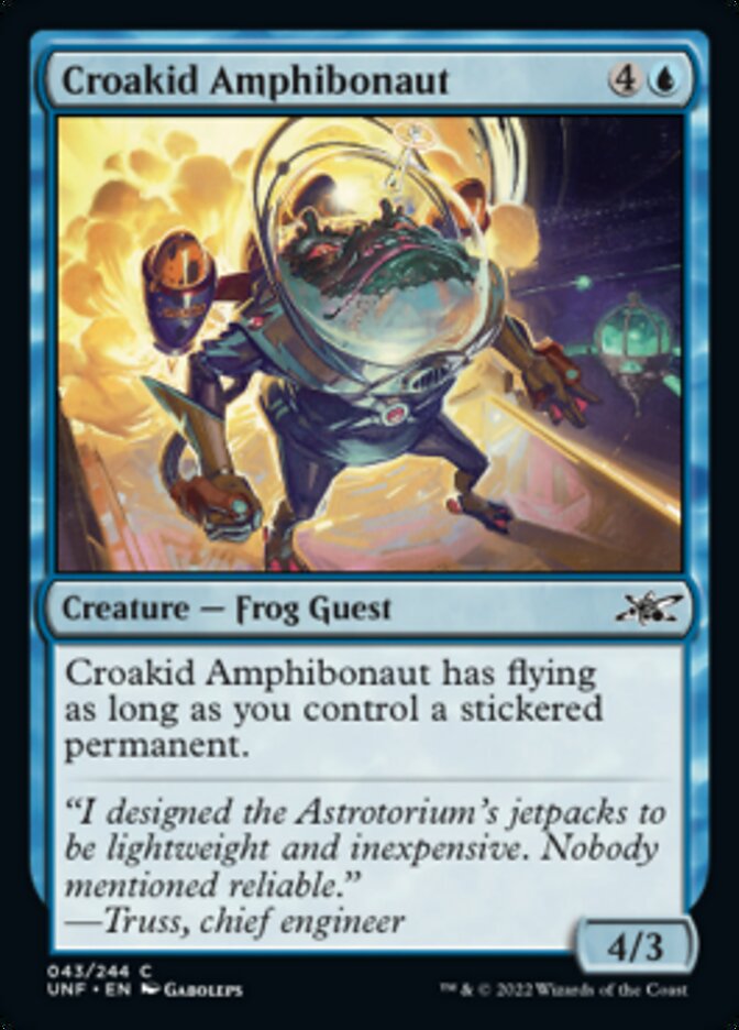 Croakid Amphibonaut [Unfinity] | Deep Dive Games St. Marys