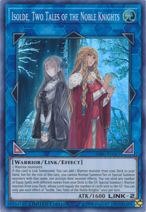 Isolde, Two Tales of the Noble Knights [SOFU-ENSE1] Super Rare | Deep Dive Games St. Marys