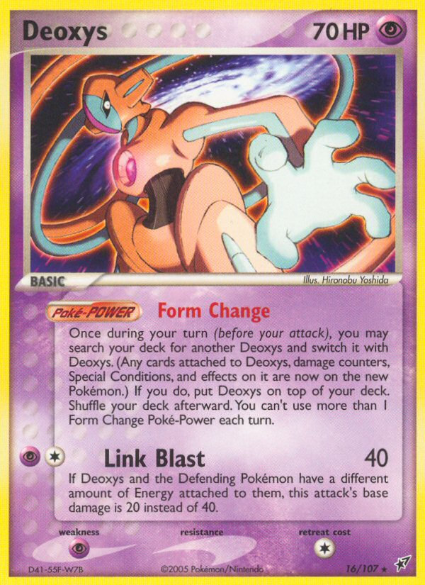 Deoxys (16/107) [EX: Deoxys] | Deep Dive Games St. Marys