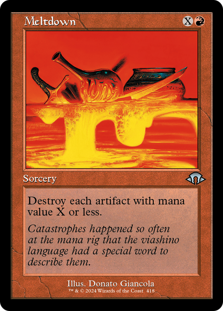 Meltdown (Retro) [Modern Horizons 3] | Deep Dive Games St. Marys