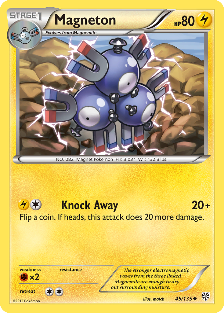 Magneton (45/135) [Black & White: Plasma Storm] | Deep Dive Games St. Marys