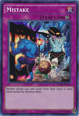 Mistake [MP14-EN177] Secret Rare | Deep Dive Games St. Marys