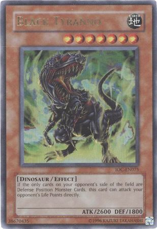 Black Tyranno [IOC-EN075] Ultra Rare | Deep Dive Games St. Marys