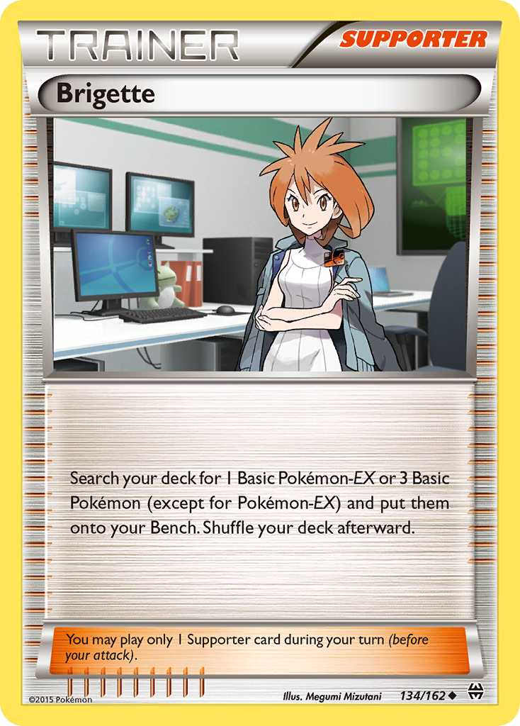 Brigette (134/162) [XY: BREAKthrough] | Deep Dive Games St. Marys