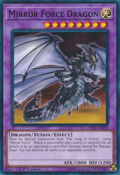 Mirror Force Dragon [LEDD-ENA39] Common | Deep Dive Games St. Marys