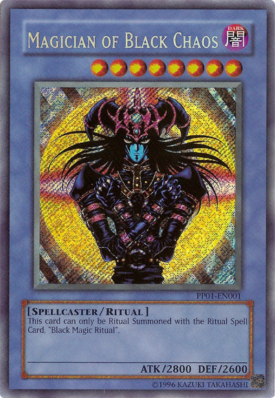 Magician of Black Chaos [PP01-EN001] Secret Rare | Deep Dive Games St. Marys