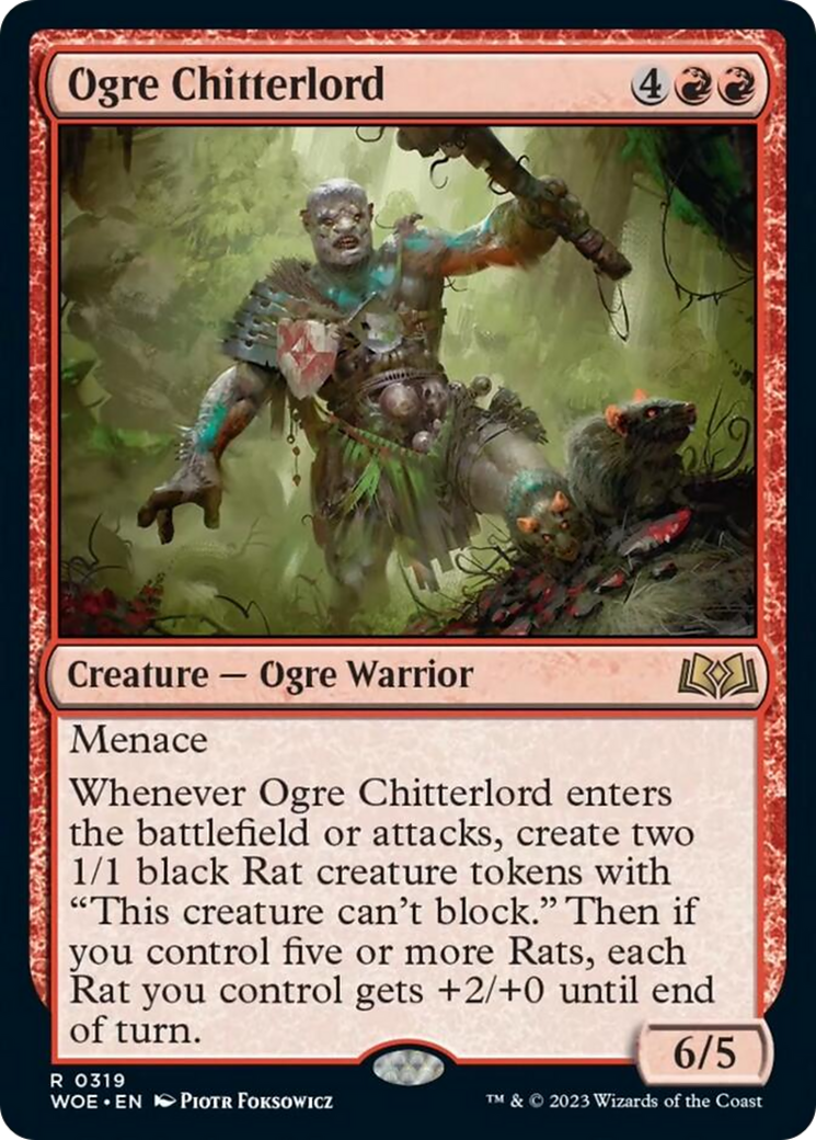 Ogre Chitterlord [Wilds of Eldraine] | Deep Dive Games St. Marys