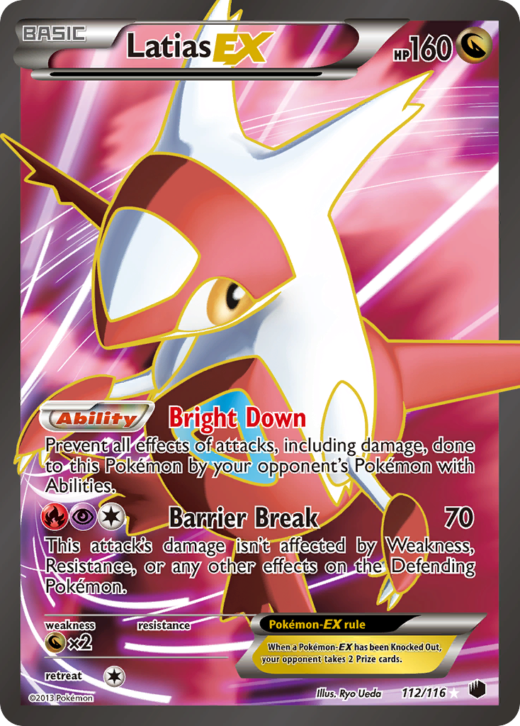 Latias EX (112/116) [Black & White: Plasma Freeze] | Deep Dive Games St. Marys