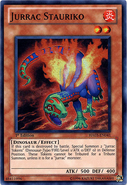 Jurrac Stauriko [HA03-EN041] Super Rare | Deep Dive Games St. Marys