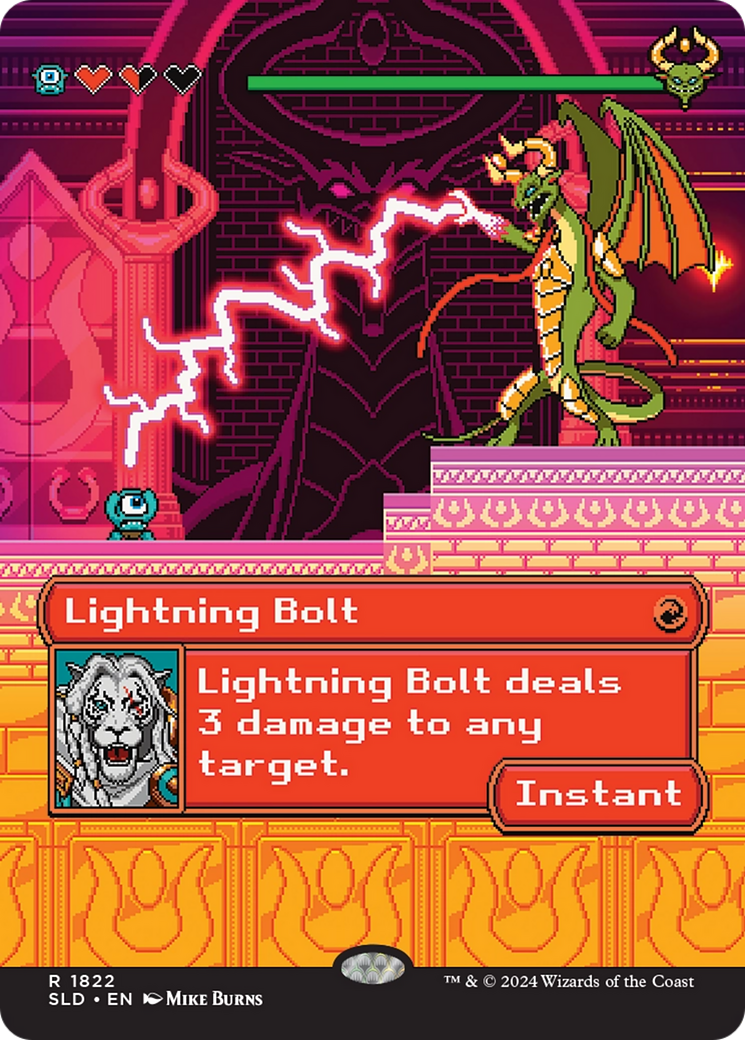 Lightning Bolt (1822) [Secret Lair Drop Series] | Deep Dive Games St. Marys