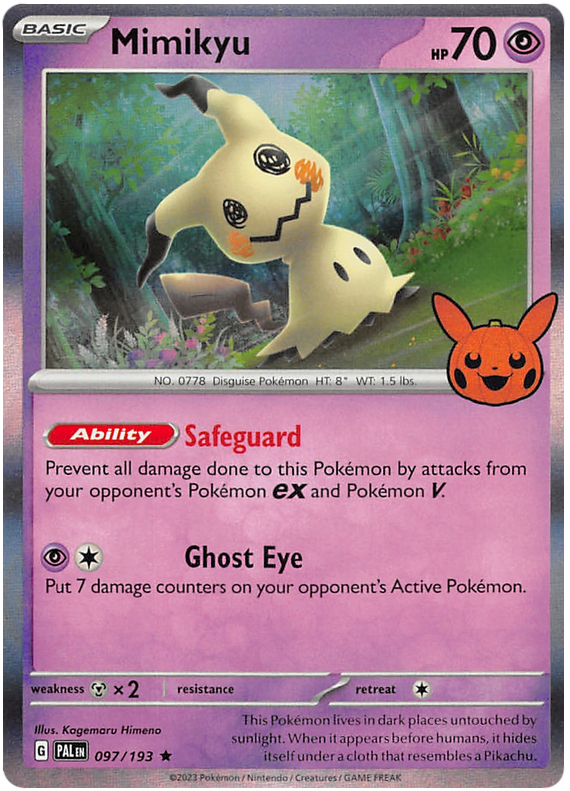 Mimikyu (097/193) [Trick or Trade 2023] | Deep Dive Games St. Marys