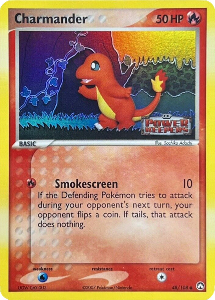 Charmander (48/108) (Stamped) [EX: Power Keepers] | Deep Dive Games St. Marys