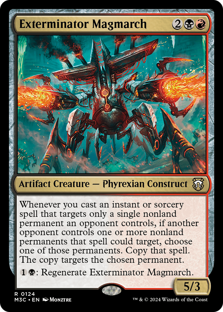 Exterminator Magmarch [Modern Horizons 3 Commander] | Deep Dive Games St. Marys