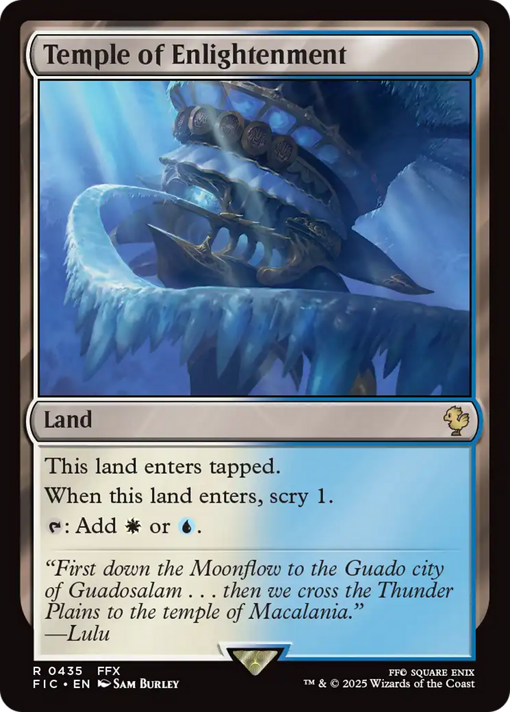 Temple of Enlightenment [FINAL FANTASY Commander] | Deep Dive Games St. Marys