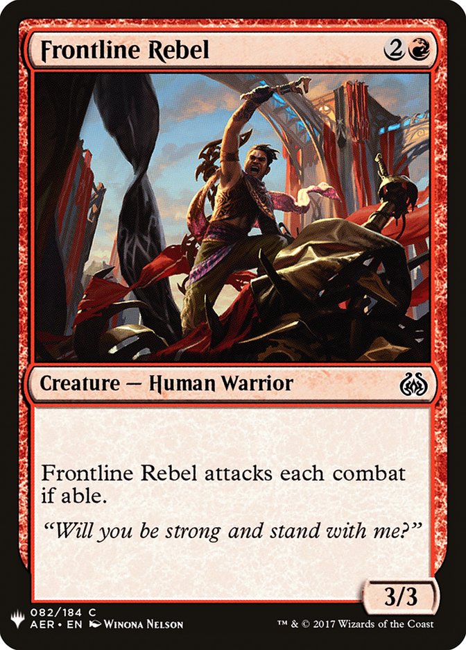Frontline Rebel [Mystery Booster] | Deep Dive Games St. Marys