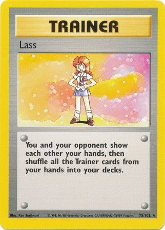 Lass (75/102) [Base Set Unlimited] | Deep Dive Games St. Marys