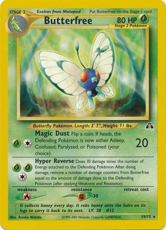 Butterfree (19/75) [Neo Discovery Unlimited] | Deep Dive Games St. Marys