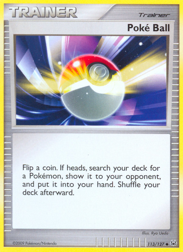 Poke Ball (113/127) [Platinum: Base Set] | Deep Dive Games St. Marys